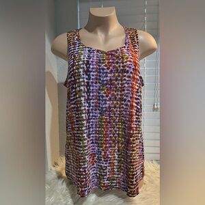 Susan Graver Women’s XL/1X Sleeveless Top